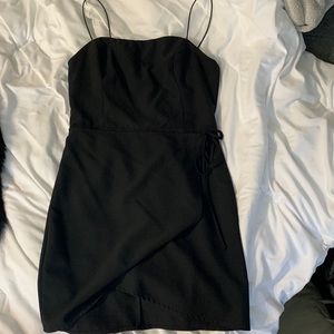 Black minidress